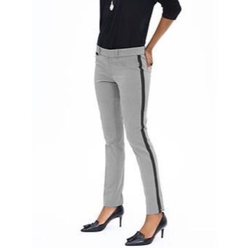 NWT Banana Republic tuxedo stripe ankle pant